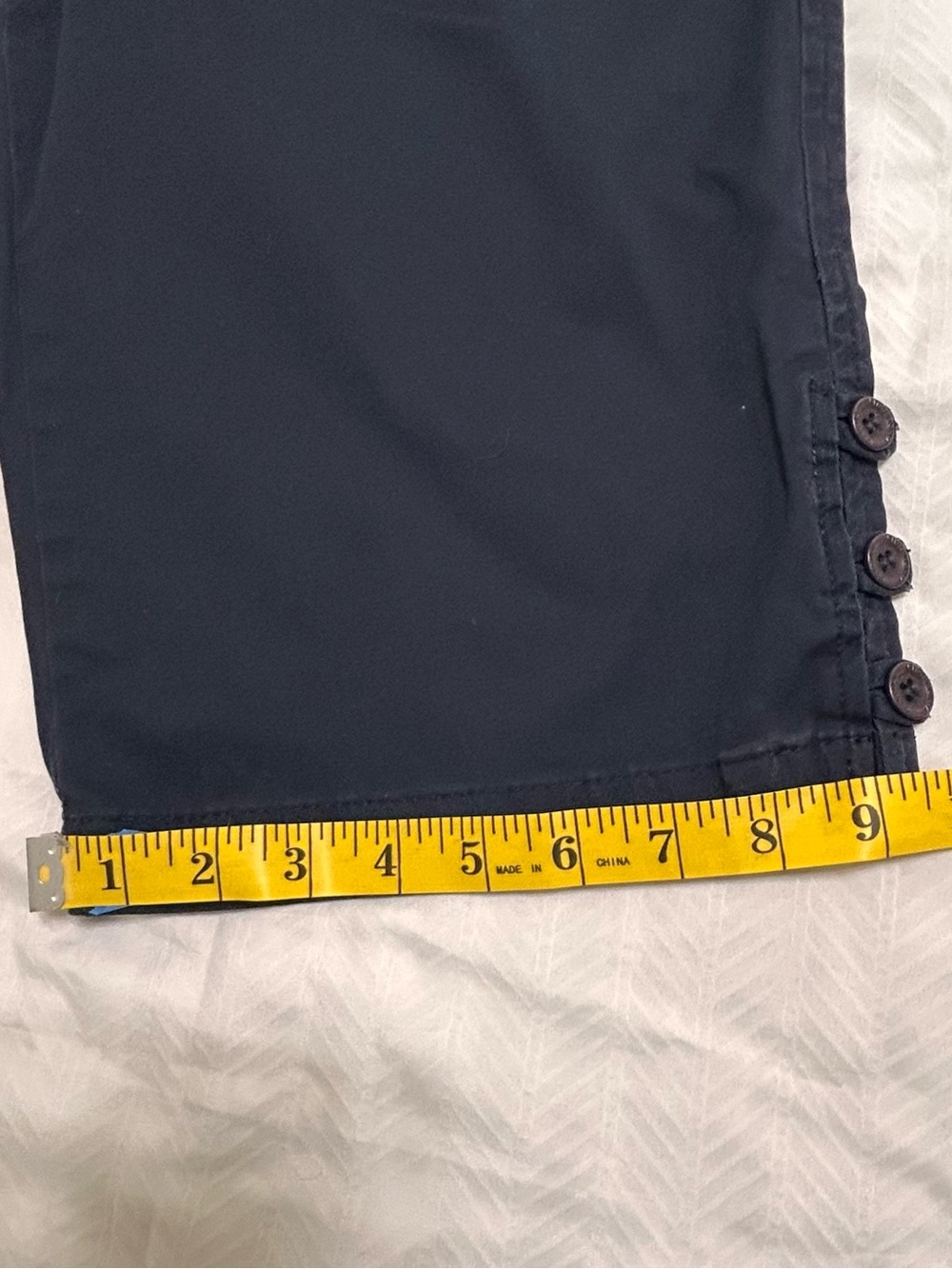 Gloria Vanderbilt Amanda shorts Blue size 12 P - Picture 11 of 11